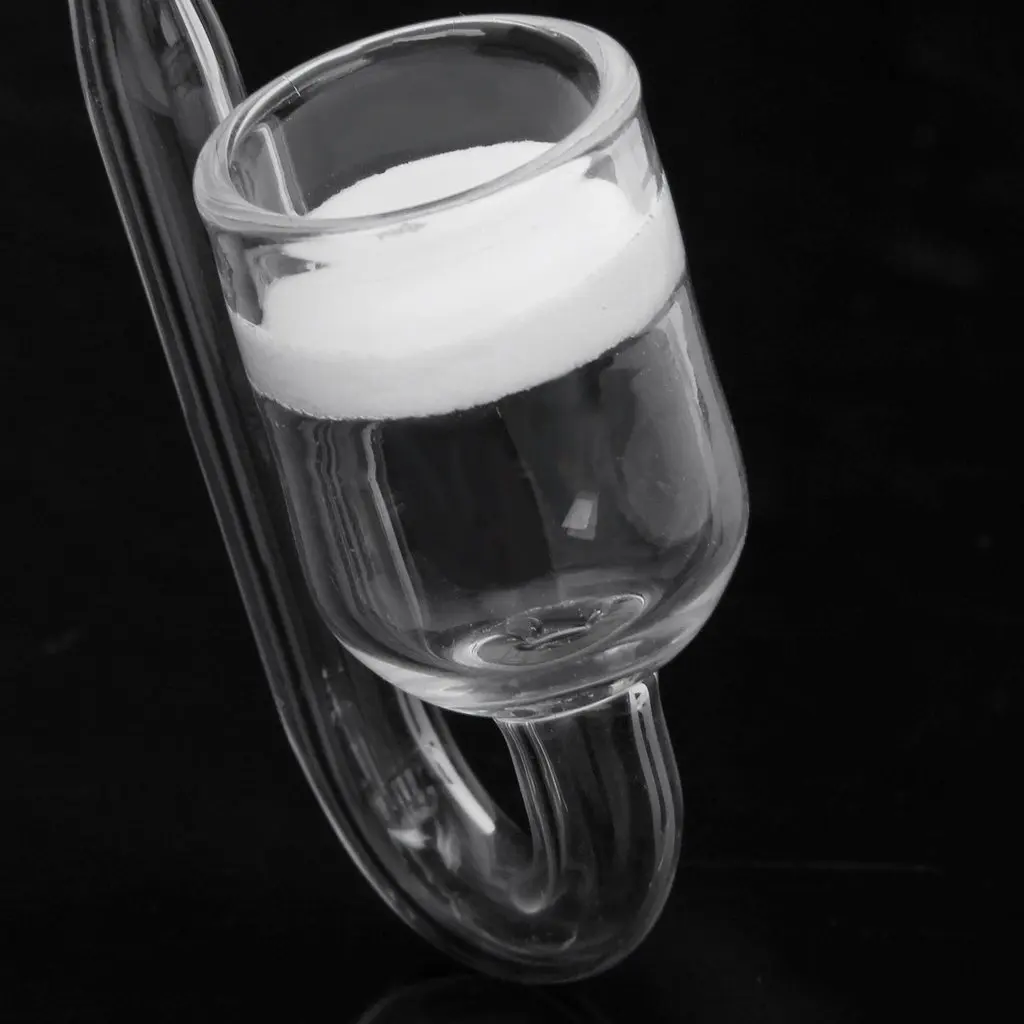 

New Aquarium Fish Tank CO2 Diffuser Carbon Dioxide Reactor with Ceramic Disc + 2 Suckers