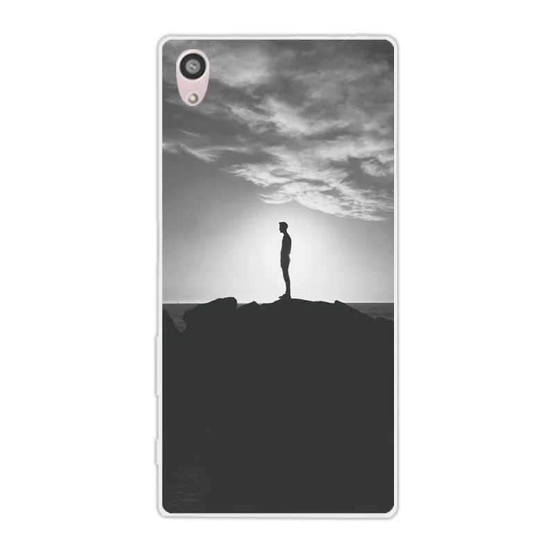 5 2-дюймовый чехол для Sony Xperia Z5 силиконовый защитный E6603 E6633 E6653 E6683 забавные чехлы
