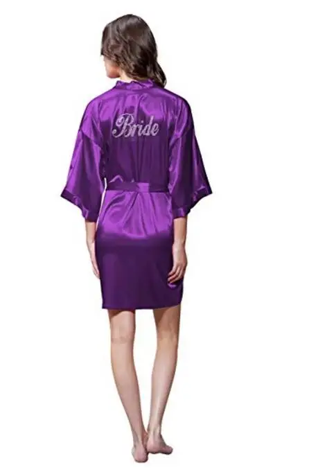 Халат Свадебный для невесты женская одежда сна ночное белье белое свадебное