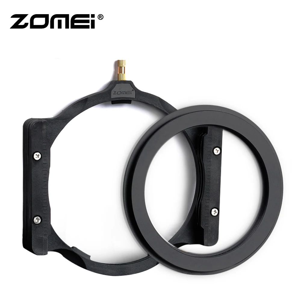 Zomei 100 мм Многофункциональный фильтр Держатель+ 67-67/72-72/77-77/82-88/86-88 мм переходное кольцо для LEE Cokin Z системы