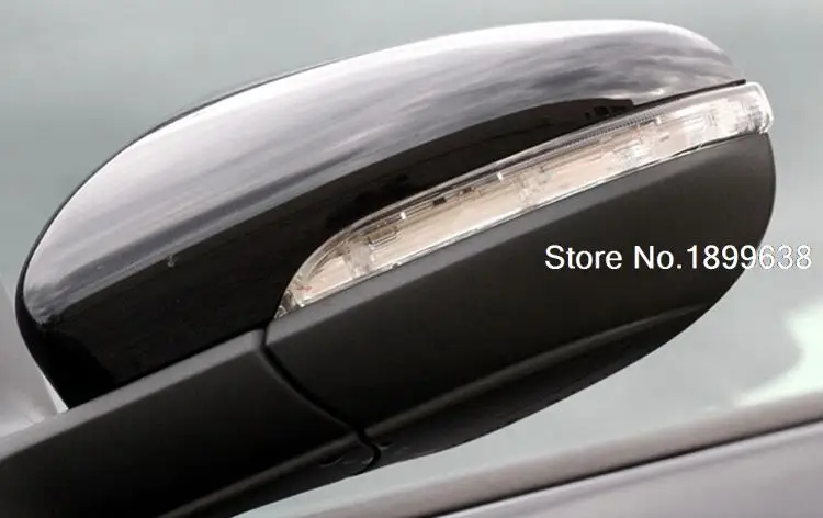 1:1 Replacement Carbon Fiber Rear View Mirror Cover For Volkswagen Golf 6 R20 2008 - 2012 Without LaneAssit | Автомобили и