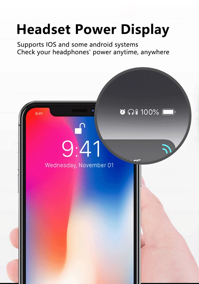 Мини T1 TWS V5.0 Bluetooth наушники 6D настоящие беспроводные стерео с микрофоном