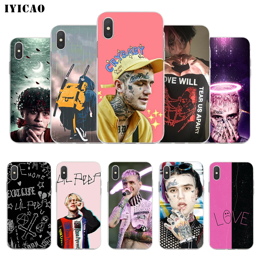 Мягкий силиконовый чехол IYICAO для iPhone X XR XS MAX 6 6s 7 8 Plus 5 SE ТПУ|Чехлы-накладки| |