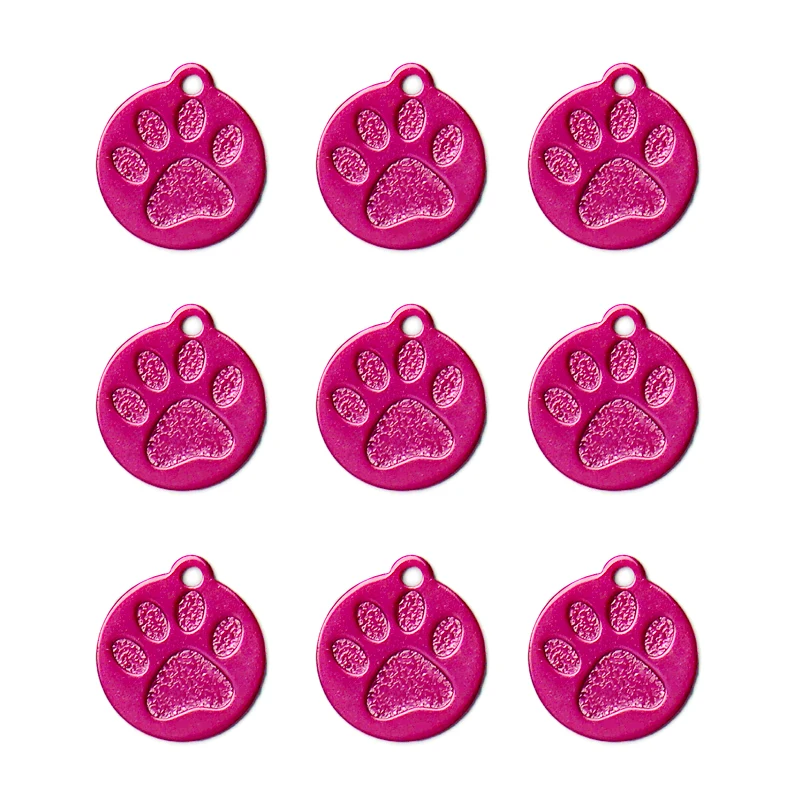 Персонализированные идентификационные бирки Собачья лапа 20 шт. | Дом и сад