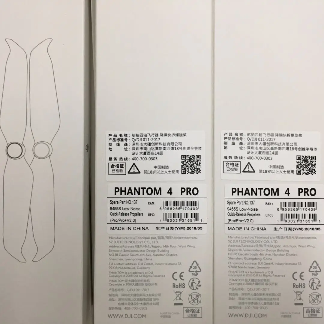 Для DJI Phantom 4 серии Pro низкая Шум пропеллеры для DJI Phantom 4 Pro V2.0/Phantom 4 Pro/Phantom 4 передовой
