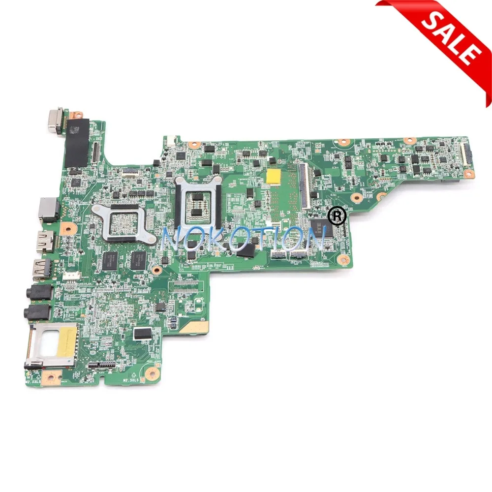 Материнская плата Nokotion 646672-001 для ноутбука HP CQ43 431 631 материнская HM65 DDR3 HD 7400M |