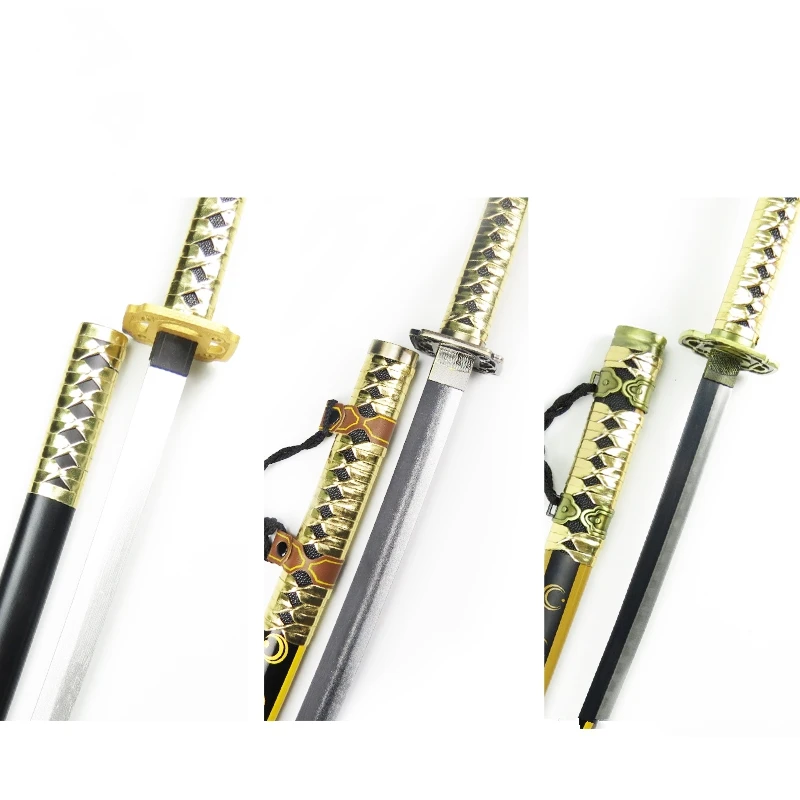 Онлайн-игра Touken Ranbu Mikazuki Munechika Косплей деревянный меч персонаж игры Косплей Катана самурайский меч подарок на Хэллоуин
