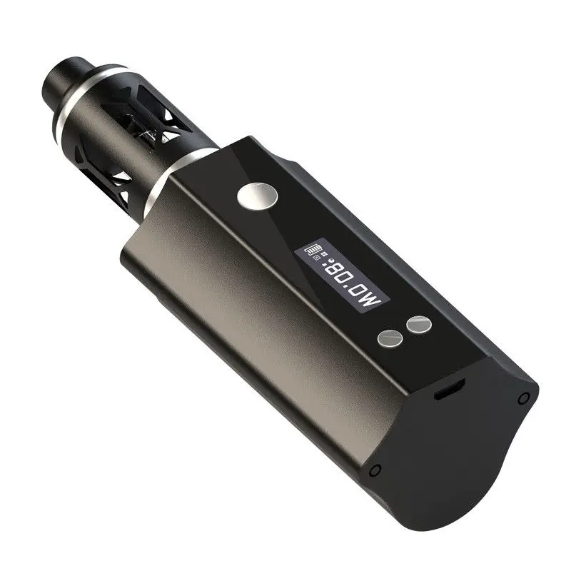 80 Вт Vape поле Mod кальян вейпер с 2600 мАч батарея электронная сигарета комплект для 2