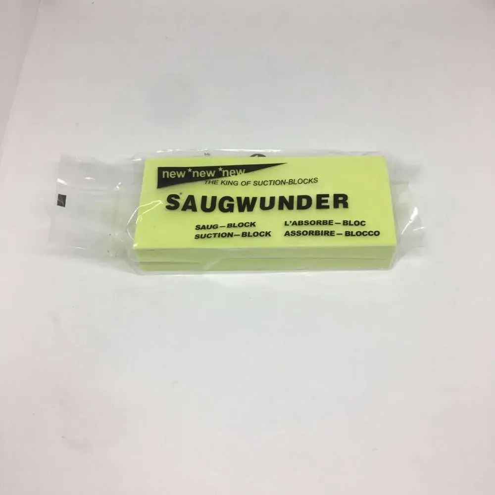 Зеленый Saugwunder лучшая всасывающая губка блок Чистящая губка супер абсорбент воды большой плюс утолщенный всасывающий блок использования дропшиппинг - Цвет: Зеленый