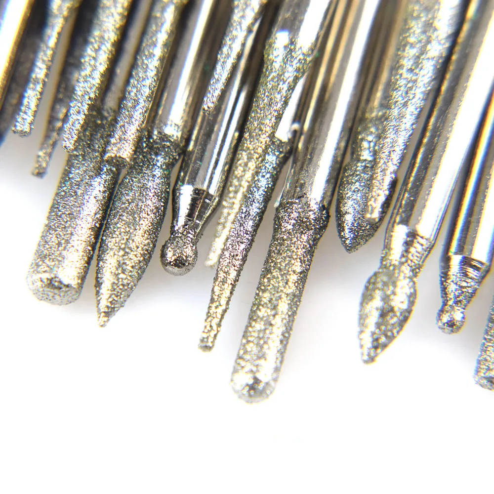 Алмазная фреза для полировки ногтей 30 шт.|drill glass|bit drilldrill bit for metal |