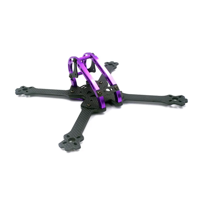 Alfa-LX5 220 мм 3 K углеродное волокно настоящий X рама набор 4 толщина руки для DIY RC Multirotor