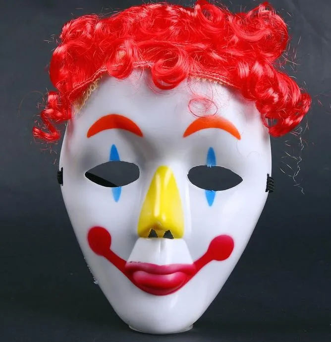 Jester Jolly маска для танцевальной вечеринки COS клоуна детей на Хеллоуин Венецианская