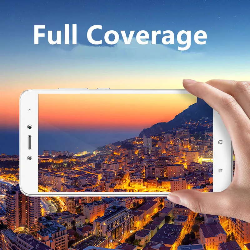 Xinchentech Full Coverage For Xiaomi Redmi 4/Redmi 4 Pro Case Tempered Glass Film 9H Screen Protector Redmi4 Prime 5.0inch |
