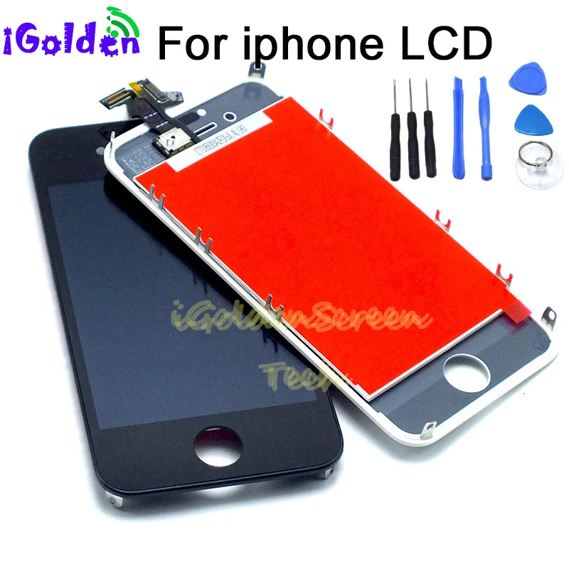 ЖК дисплей для iPhone 5g 5 S 5C 6 6g Plus сенсорный экран замены AAA + качество 100% без битых