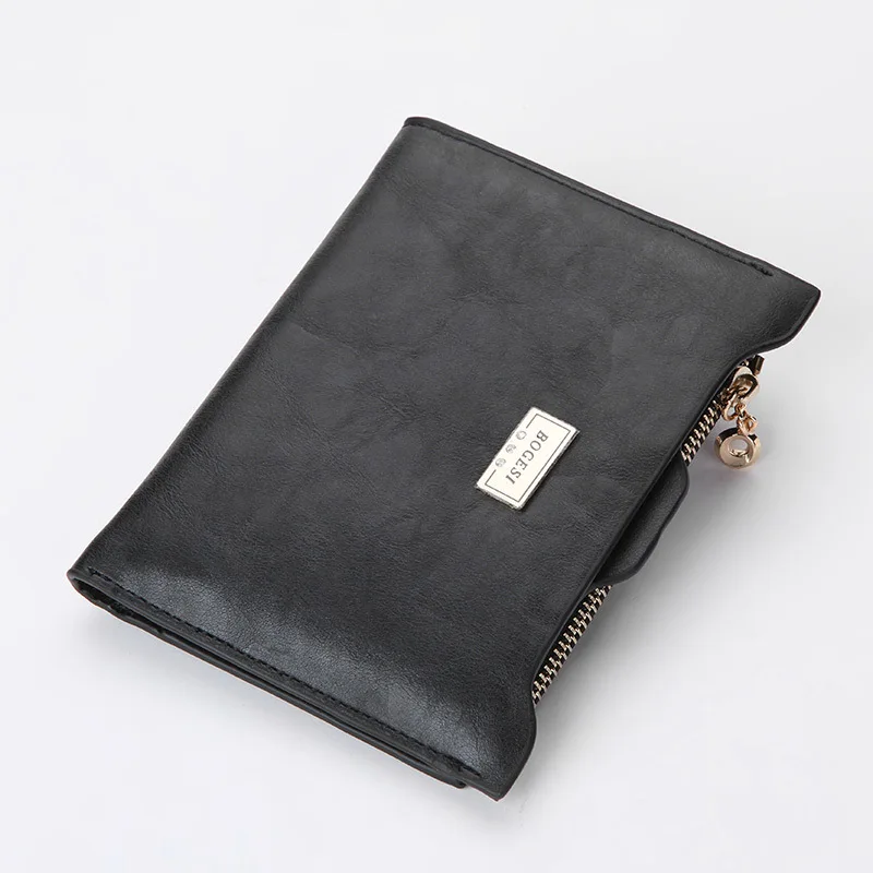 New Small Designer Slim Women Red Wallet Thin Zipper Ladies PU Leather Coin Purses Female Purse Mini Clutch Cheap Womens Wallets | Багаж и