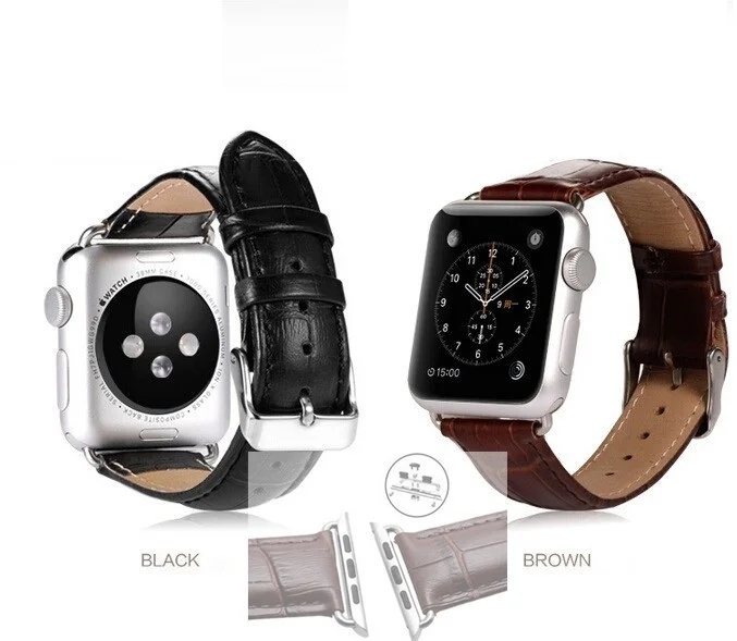 Ремешок из 100% натуральной кожи для часов Apple watch band 42 мм 38 | Наручные часы