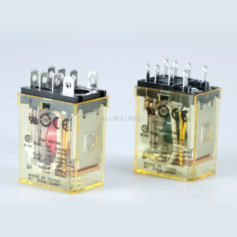 

5pcs/lot Relays DC24V 14-pin RY4S-UL 4 contacts 5A intermediate relay