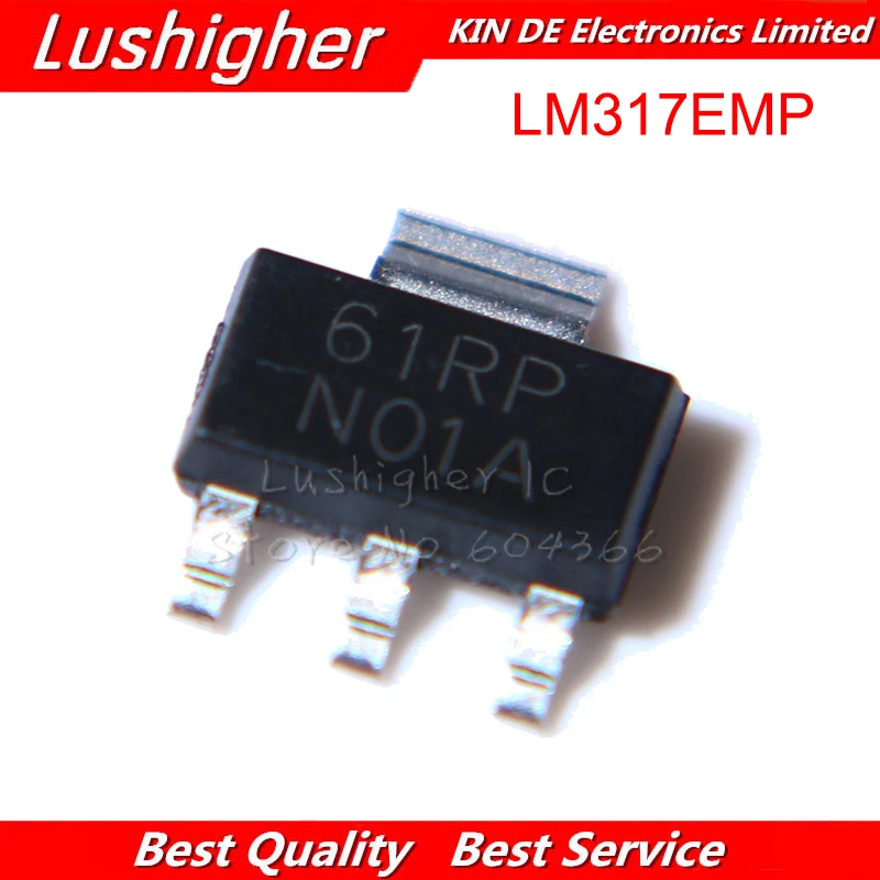 10 шт. контроллеры LM317EMP SOT 223 N01A LM317 Screen LM317EM SOT223|Интегральные схемы| |