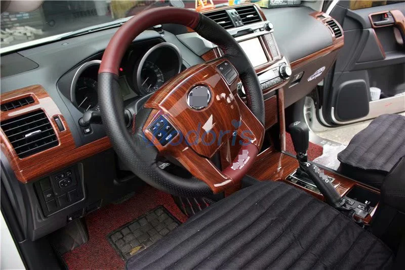 Хромированные Декоративные Накладки для салона автомобиля Toyota Land Cruiser 150 Prado LC150