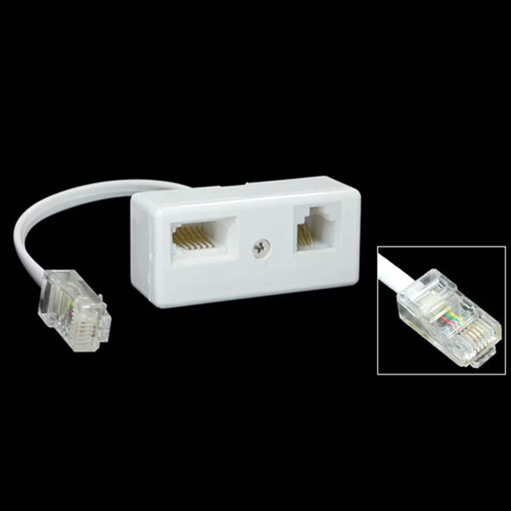 LNHF RJ45 разъем для BT RJ11 вторичный разделитель телефонный адаптер | Обустройство