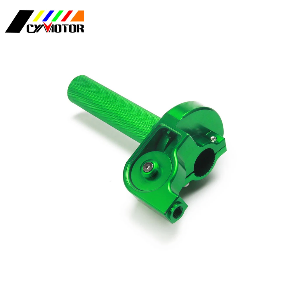 22 мм 7/8 дюйма CNC алюминиевая дроссельная трубка зажим твист для KAWASAKI HONDA SUZUKI YAMAHA