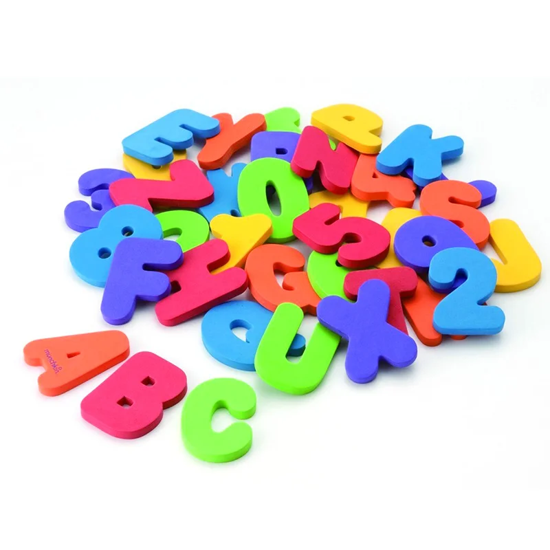 36 шт./компл. буквы цифры детские игрушки для малышей обучающий инструмент игры в