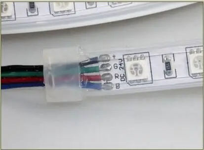 Гибкая светодиодная лента 5050 SMD DC24V RGB 60 светодиодов/м 5 м 300 светодиодов