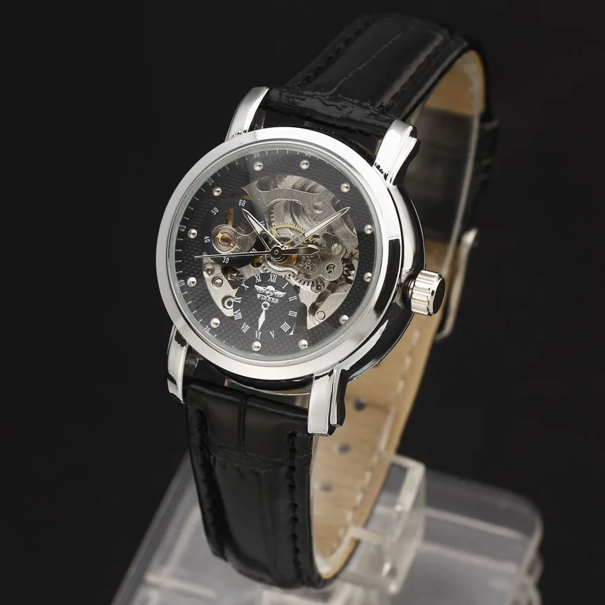 Топ бренд WINNER автоматические механические женские модные часы Классический