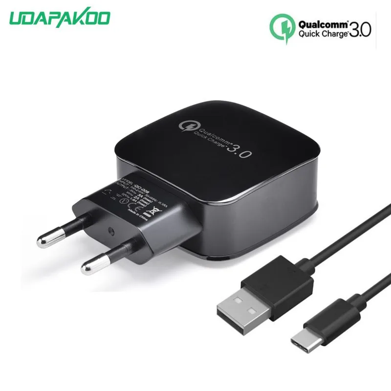 QC 3 0 USB зарядное устройство 5 В 2.4A 9 1.8A Quick Charge Chargingr type c для Xiaomi redmi 4x Huawei p20 lite Samsung s10 s8