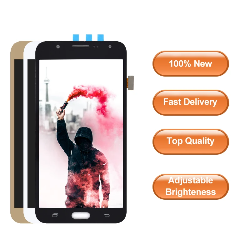 Протестированный дисплей управления яркостью для Samsung Galaxy J7 2015 J700 J700F J700H