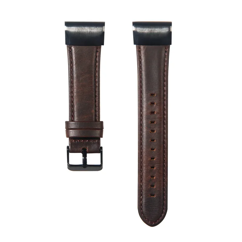 Crazy Horse Leather Band Wristband For Garmin Fenix 3/Fenix 3 HR/Fenix 5X Quick Release 5x Fit Strap 22mm | Наручные часы