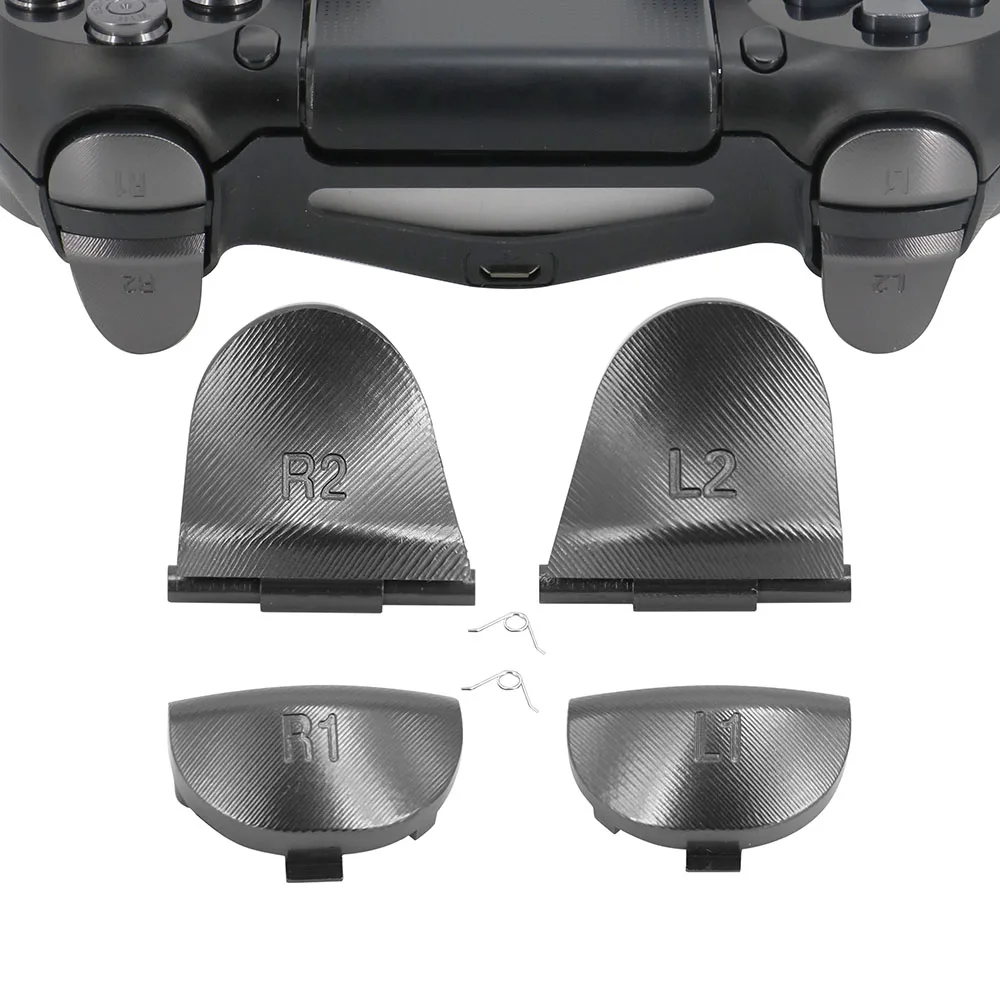 Триггеры YTTL L2 R2 и L1 R1 из алюминиевого металлического сплава пусковые кнопки для PS4