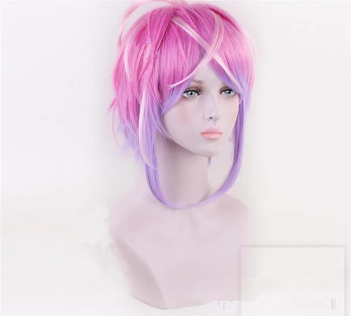 Разделение рэп битва гипноз MIC Amemura Ramuda короткий парик косплей костюм волосы