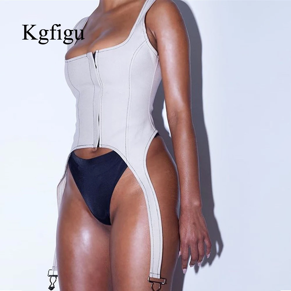 

KGFIGU Demin 2019, горячая Распродажа, укороченный женский топ с квадратным вырезом, повседневное белое женское Бюстье, женский сексуальный топ