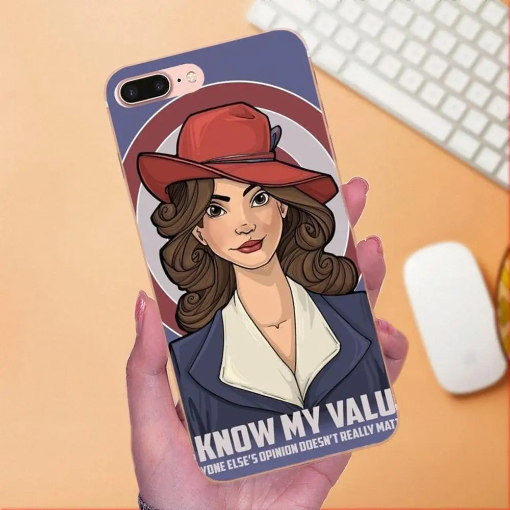 Чехлы из ТПУ для Apple iPhone 4 5 5C 6 6S 7 8 Plus X XS Max XR популярный Марвел агент