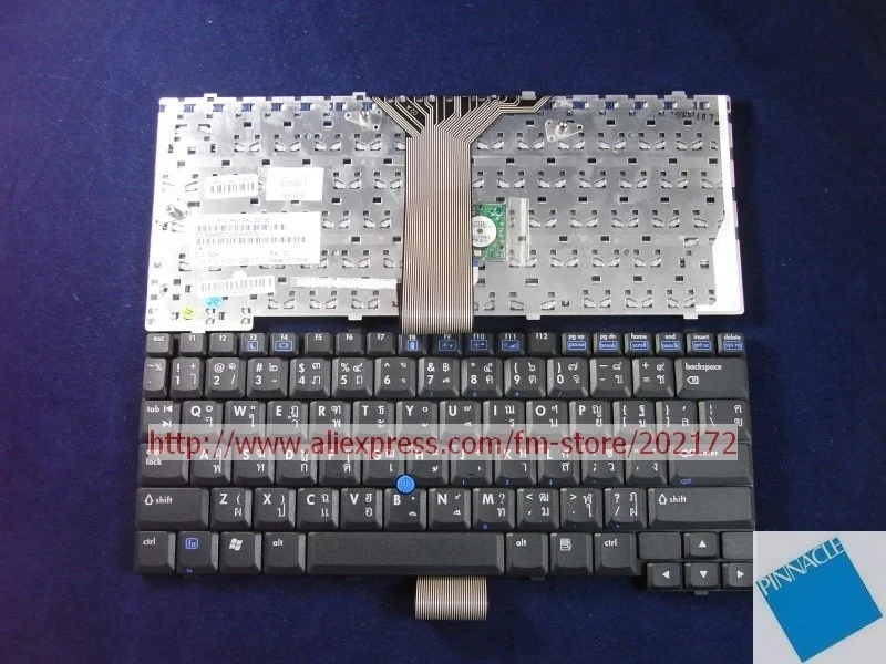 Совершенно новая черная клавиатура ноутбука 383458-281 PK13AU00130 для HP Compaq NC4200 TC4200 серии
