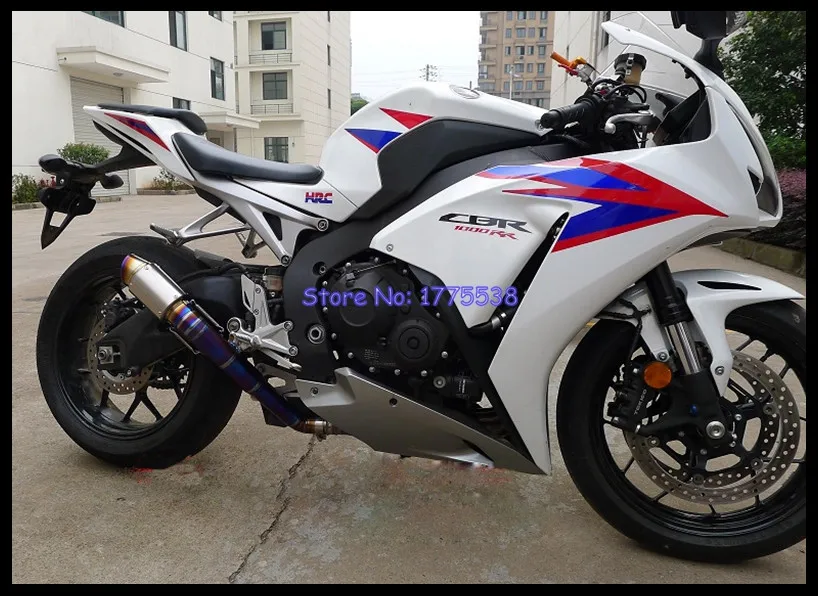 Глушитель выхлопной трубы из титанового сплава 2008 2020 CBR1000RR глушитель для