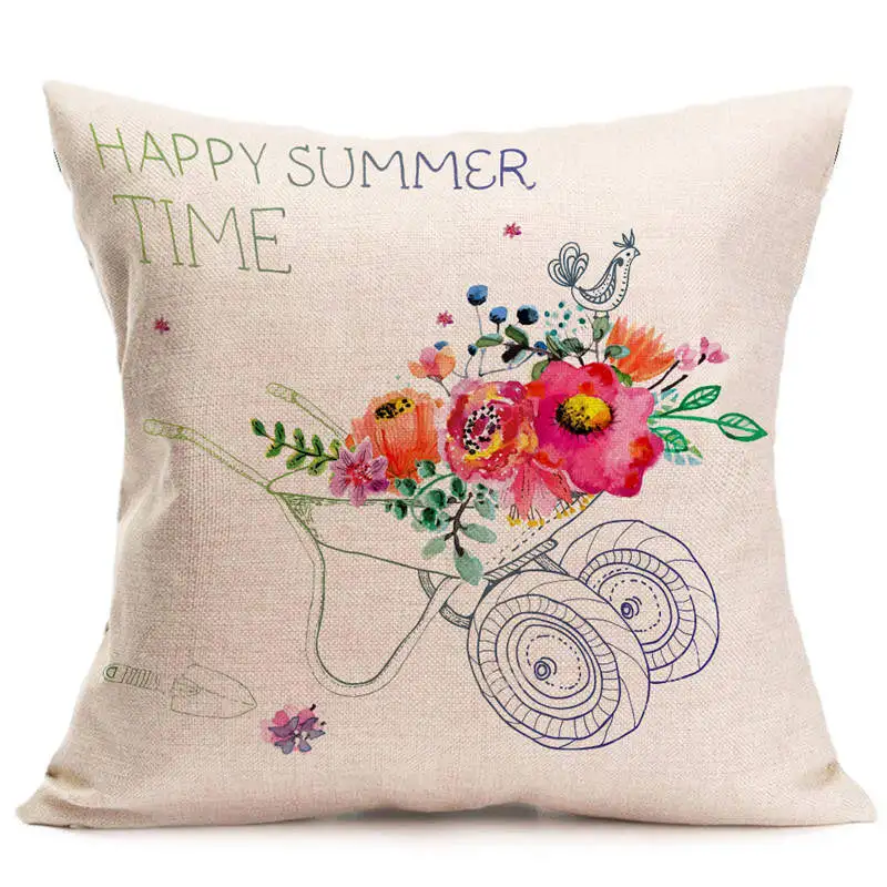 Модный домашний декор наволочка из хлопка и льна для дивана на талии|cushion cover|fashion