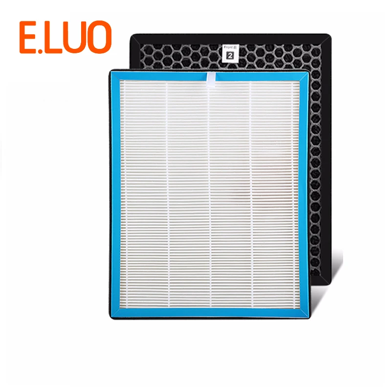 

The activated carbon air filter+hepa filter cleaner parts, high efficient composite air purifier parts TKJ-F220B TKJ-F210B