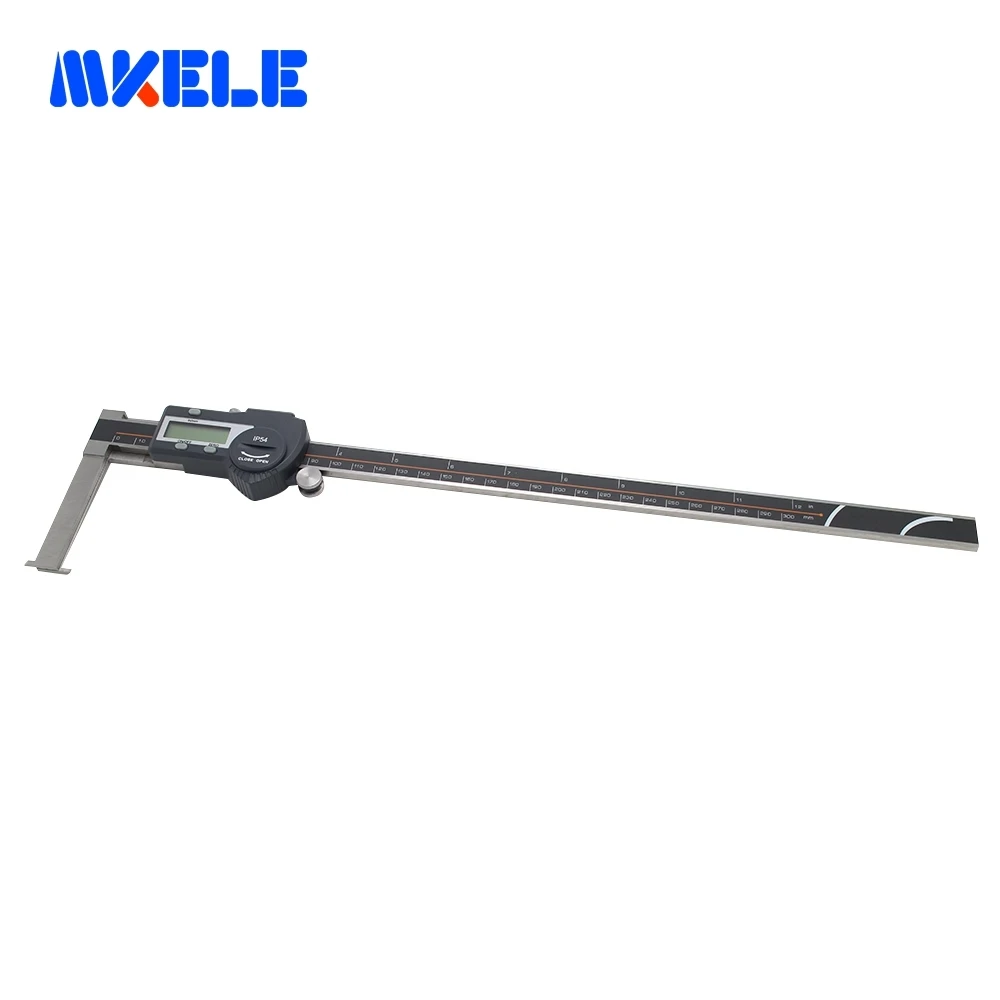 

15-300mm Digital Inside Groove Vernier Caliper With Knife Edge Measuring Instruments IP54 Waterproof Stainless Steel