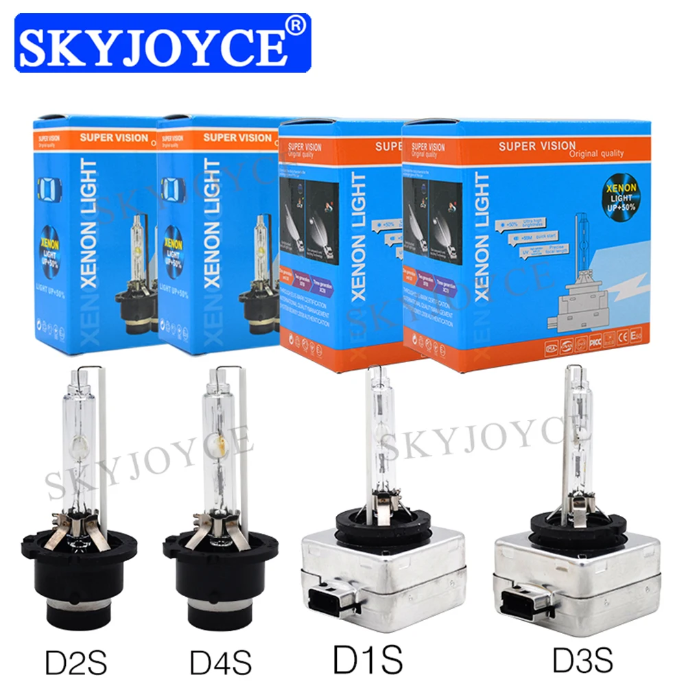 Оригинальные лампы SKYJOYCE 55 Вт 4300K D1S HID D3S 8000K 5000K D1R D2S D2R D3R D4S D4R 6000K 35W HID|Передние