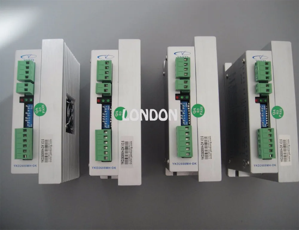 

4 шт. бренд YAKO cnc машина шаговый двигатель дайвер YKD2608MH-DK чпу шаговый двигатель
