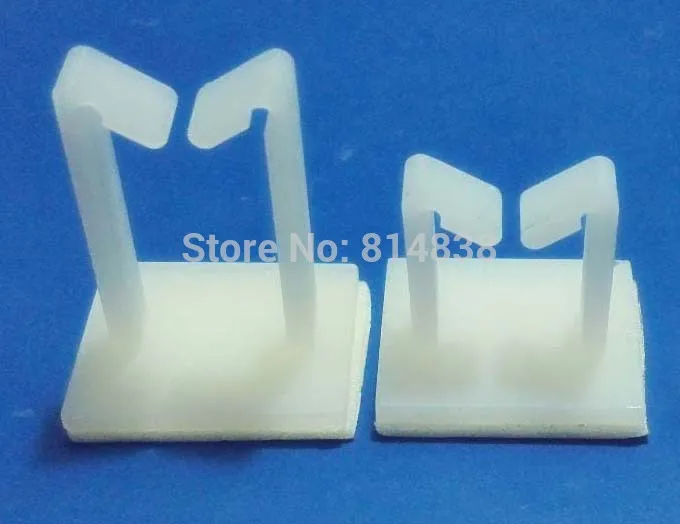 Wkooa WT-1 Белая нейлоновая пластиковая самоклеящаяся лента для крепления провода