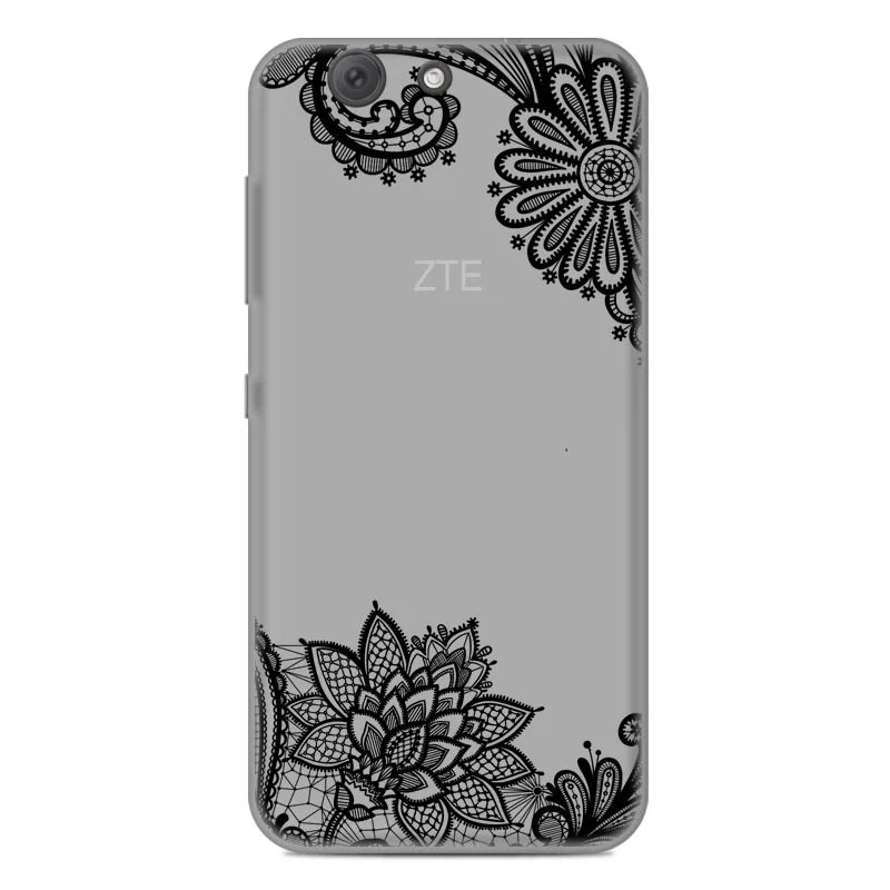 Geruide мягкий чехол для ZTE лезвие a512 Z10 5.2 &quotКрасочный Рисунок Мягкий Силиконовый