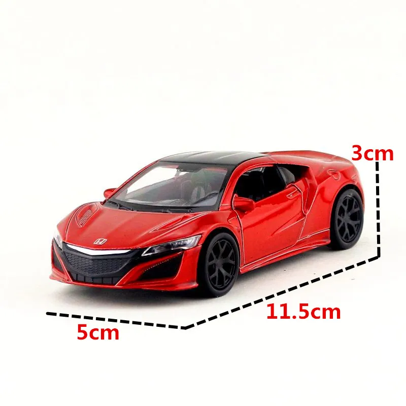 WELLY 1/36 весы игрушки для автомобиля Япония HONDA Acura NSX литая металлическая модель