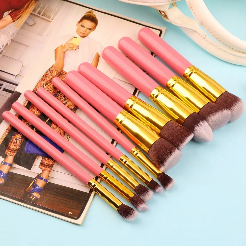 5 шт. набор кистей для макияжа Косметическая основа кисти румян инструмент Пудра