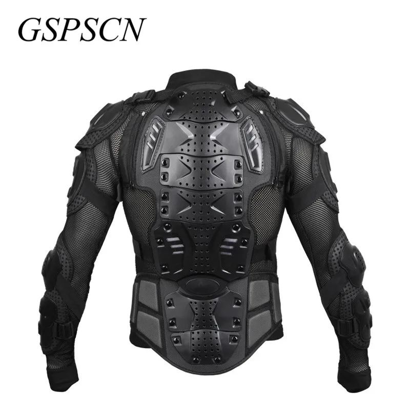 Защитная мотокуртка GSPSCN бронированная куртка для мотокросса с нагрудным