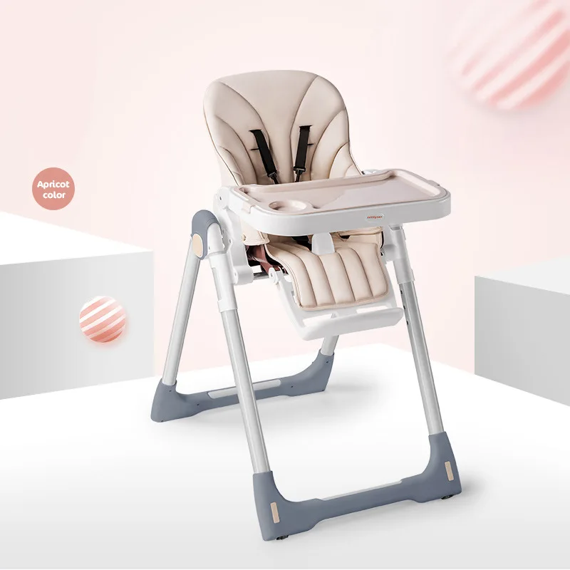 High-end children's multi-function portable folding baby eating seat BB dining table chair baby dining chair