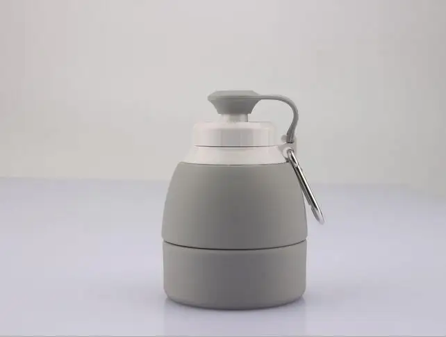 580ML Portable Sport Water Bottle Silicone Outdoor Travel Drinking Collapsible Folding Coffee Tea Cup Drink 50P97 | Дом и сад