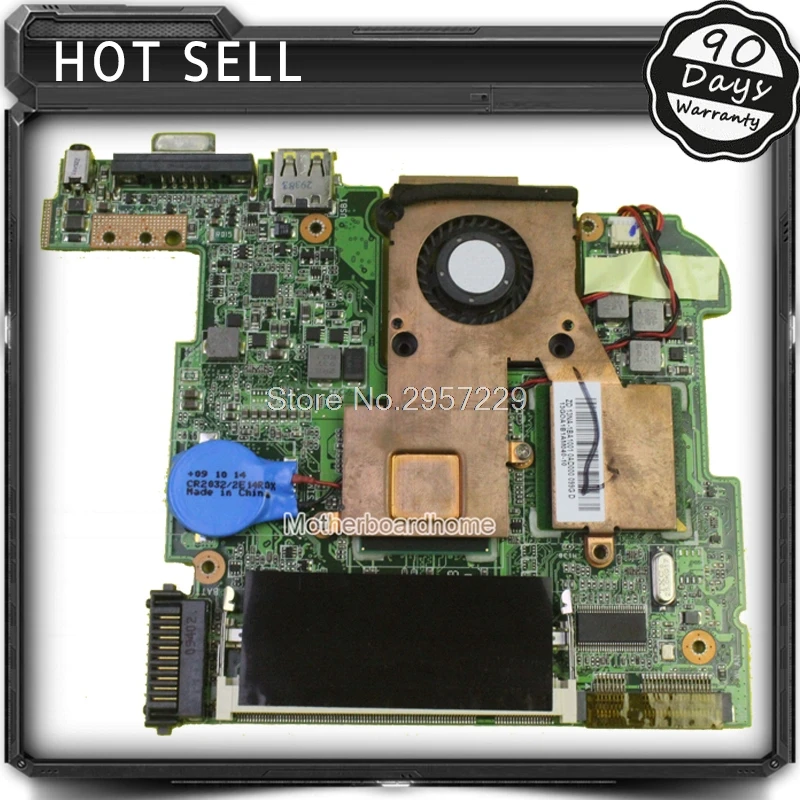 Для For Asus Eee PC 1005HA 945 чипсет материнская плата для ноутбука N270U 1 ГБ 100%